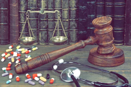 Drug Law Concept