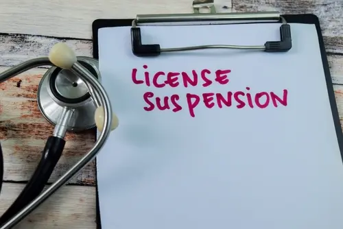 License Suspension Concept