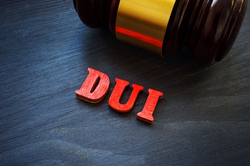 DUI Law Concept With Gavel - DUI Charges